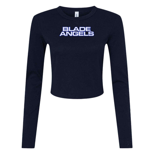 Blade Angels - Bella + Canvas Ladies' Micro Ribbed Long Sleeve Baby Tee