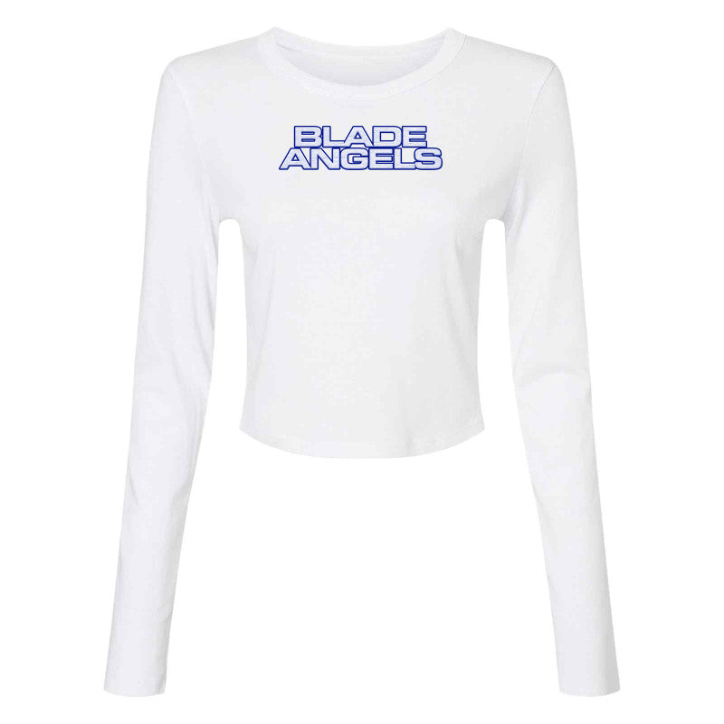 Blade Angels - Bella + Canvas Ladies' Micro Ribbed Long Sleeve Baby Tee