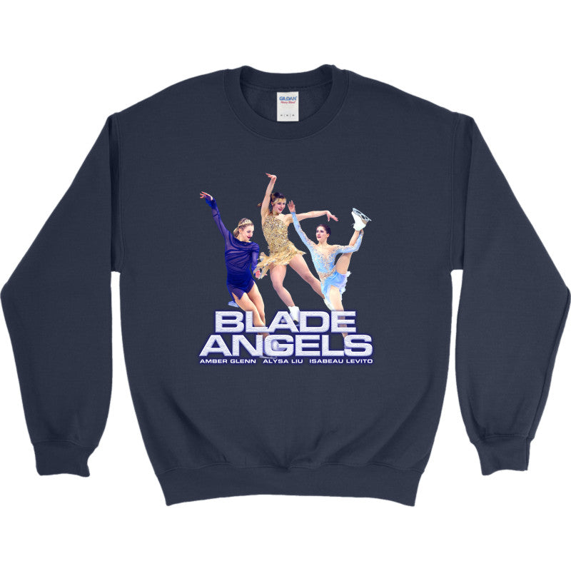 Blade Angels - Version 2 Gildan Heavy Blend Crewneck sweatshirt
