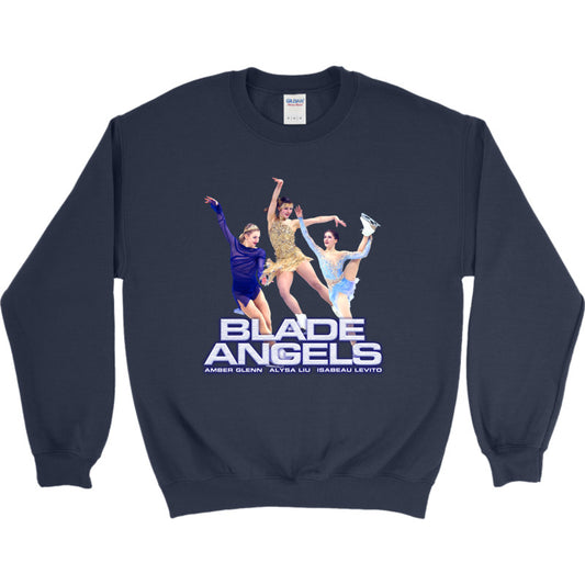 Blade Angels - Version 2 Gildan Heavy Blend Crewneck sweatshirt