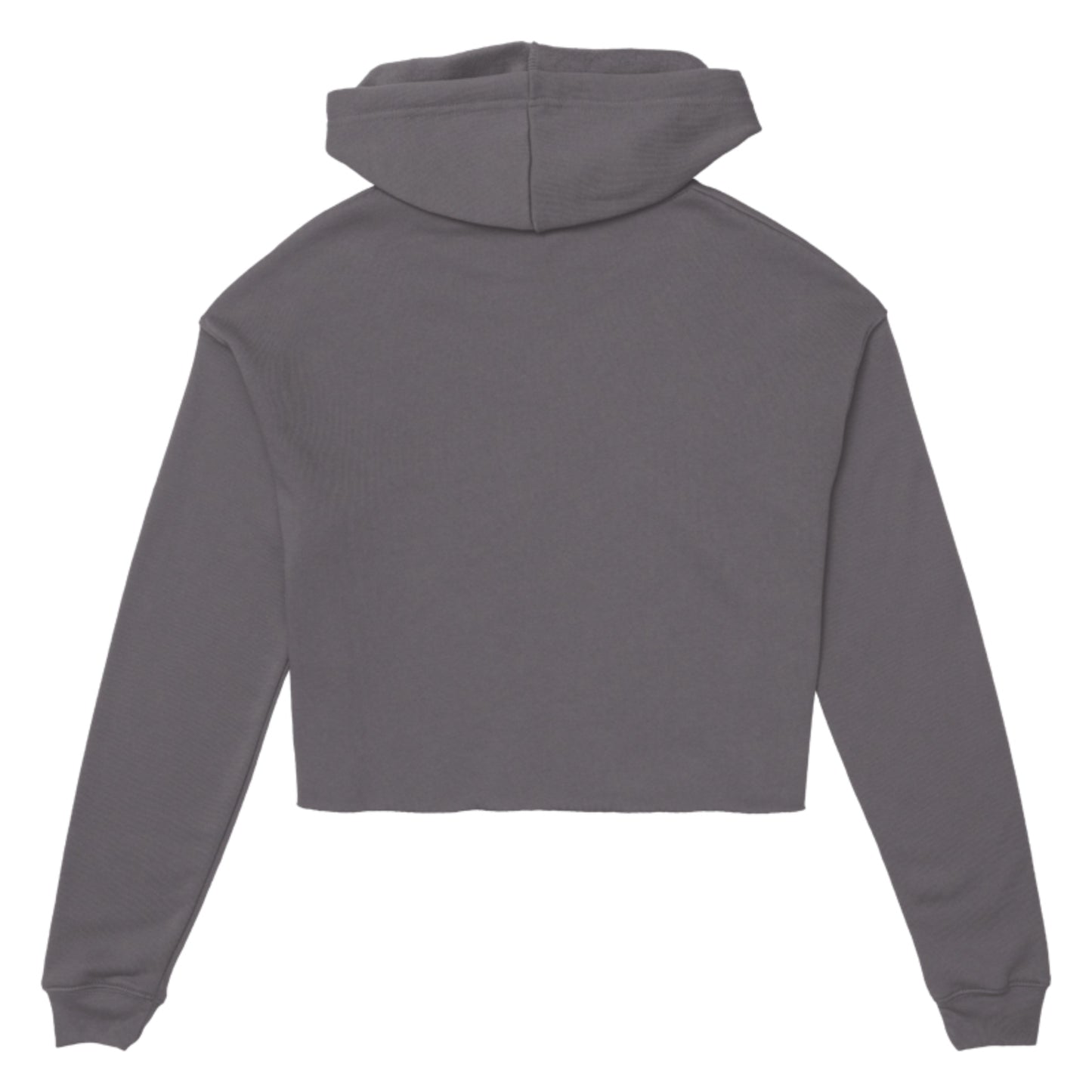 Leave Your Mark (GreenBlue with White) - Bella + Canvas Women's Cropped Fleece Hoodie