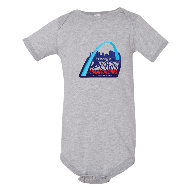 2026 U.S. Figure Skating Championships Bella + Canvas Baby Jersey One Piece