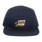 Leave Your Mark (YellowGold with white) OTTO CAP 5 Panel Camper Hat