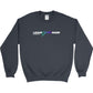 Leave Your Mark (GreenBlue with White) - Embriodered Gildan Heavy Blend Crewneck sweatshirt