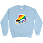 Pride Skate, Gildan Heavy Blend Crewneck sweatshirt