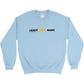 Leave Your Mark (YellowGold with Black) - Embroidered Gildan Heavy Blend Crewneck sweatshirt