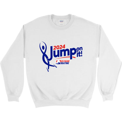 Jump On It! Camp, Unisex Gildan Heavy Blend Crewneck sweatshirt