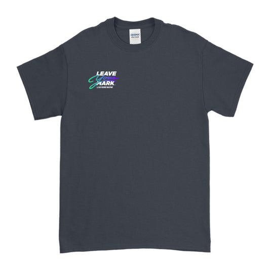 Leave Your Mark (GreenBlue with White) - Gildan Ultra Cotton Tee