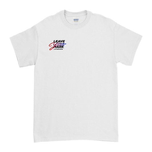 Leave Your Mark (RedBlue with Black) - Gildan Ultra Cotton Tee