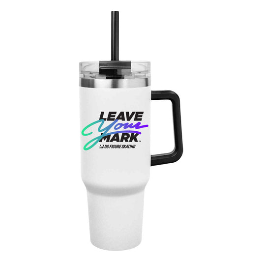 Leave Your Mark (GreenBlue with Black) - 40 Oz. Intrepid Stainless Steel Tumbler