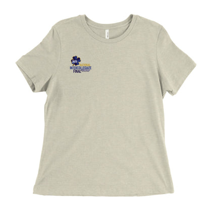 2025 National Intercollegiate Final Women's Relaxed Jersey Tee
