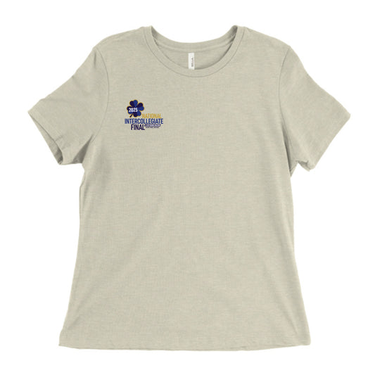 2025 National Intercollegiate Final Women's Relaxed Jersey Tee