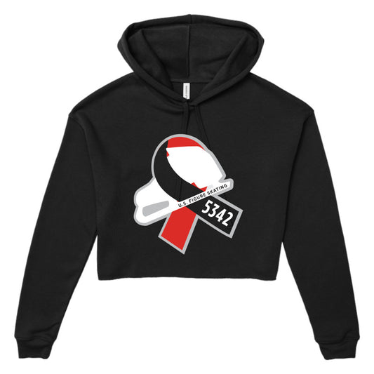 Bella + Canvas Women's Cropped Fleece Hoodie