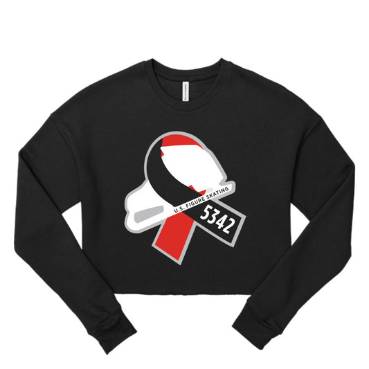 Bella + Canvas Ladies' Cropped Fleece Crew