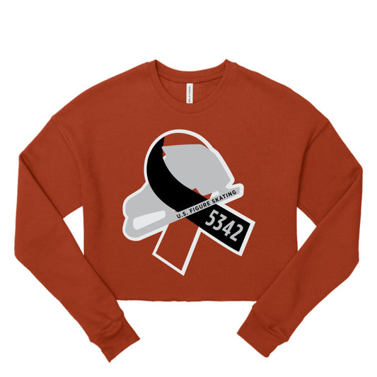 Bella + Canvas Ladies' Cropped Fleece Crew