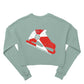 2025 U.S. Figure Skating Championships Bella + Canvas Ladies' Cropped Fleece Crew