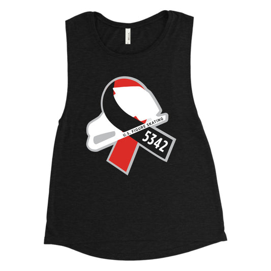 Bella + Canvas Ladies' Flowy Scoop Muscle Tank