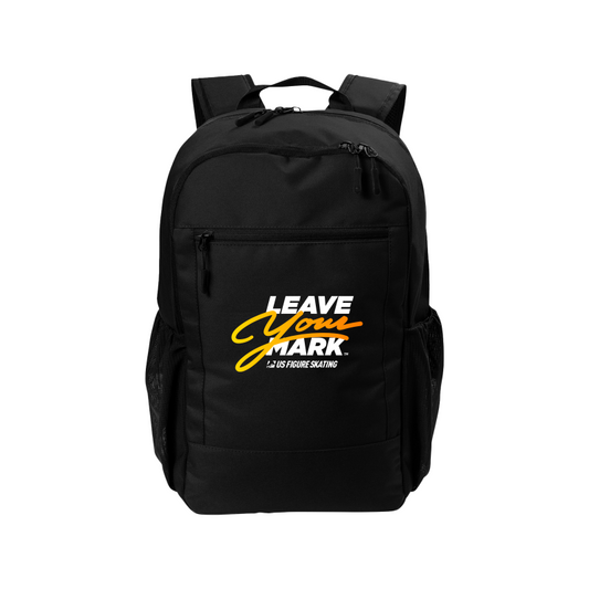 Leave Your Mark (YellowGold with White) - Port Authority® Daily Commute Backpack