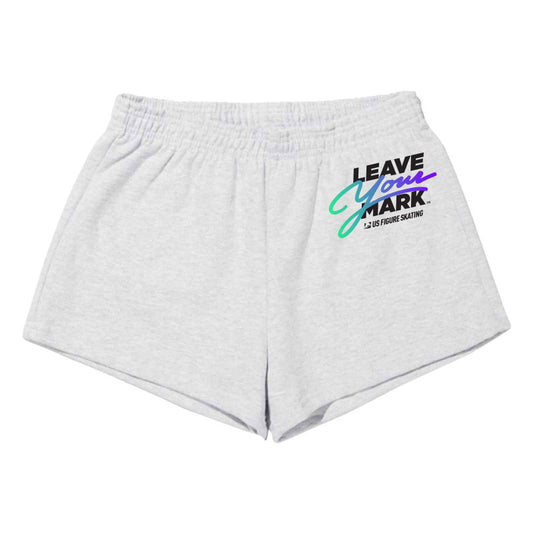 Leave Your Mark (GreenBlue with Black) - Los Angeles Apparel - Womens Short