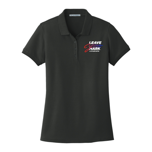 Leave Your Mark (RedBlue with White) - Port Authority® Ladies Core Classic Pique Polo