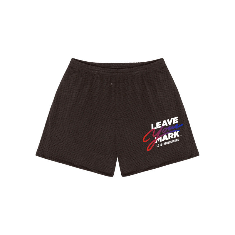 Leave Your Mark (RedBlue with White) - Pro Mesh Mid-Length Short