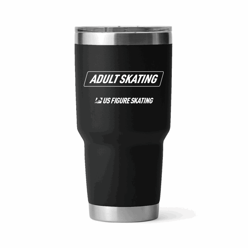 Adult Skating, 30 oz Tumbler