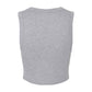 High School Programs, Bella + Canvas Ladies' Micro Rib Muscle Crop Tank