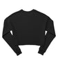 Skating is My Favorite Season, Women's Cropped Fleece Crew