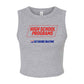 High School Programs, Bella + Canvas Ladies' Micro Rib Muscle Crop Tank