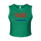 High School Programs, Bella + Canvas Ladies' Micro Rib Muscle Crop Tank