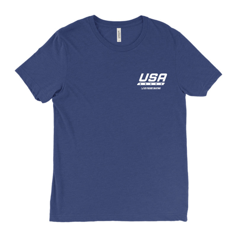 USA Triblend T-shirt - U.S. Figure Skating