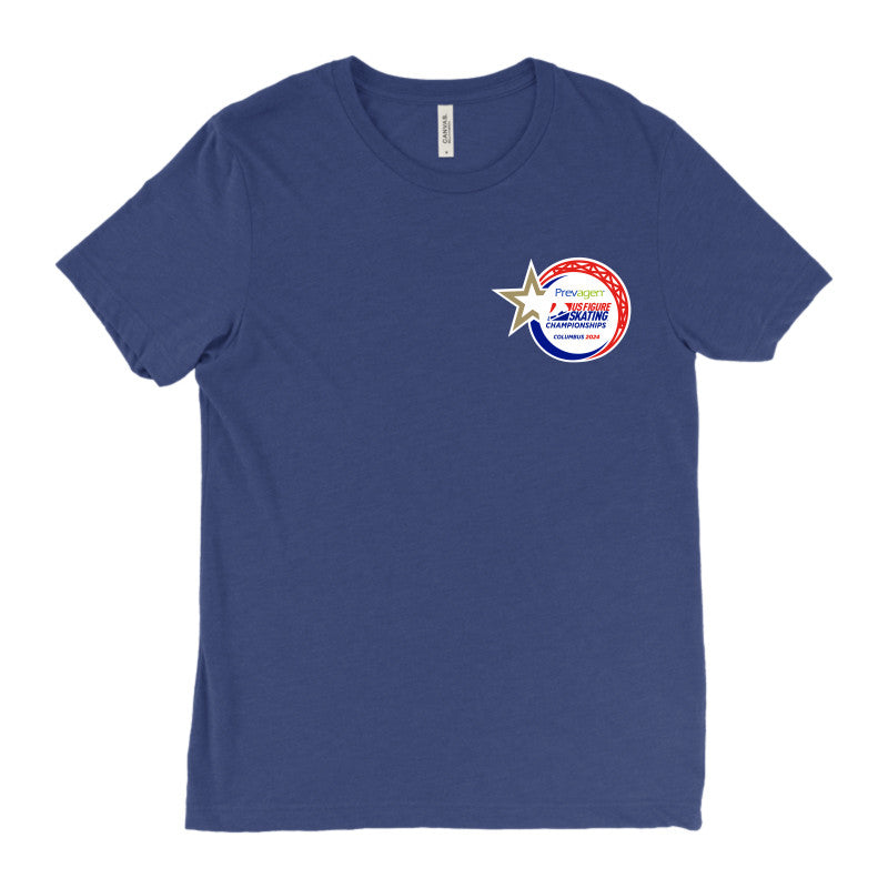 2024 Prevagen U.S. Figure Skating Championships  Unisex Triblend T-shirt - U.S. Figure Skating