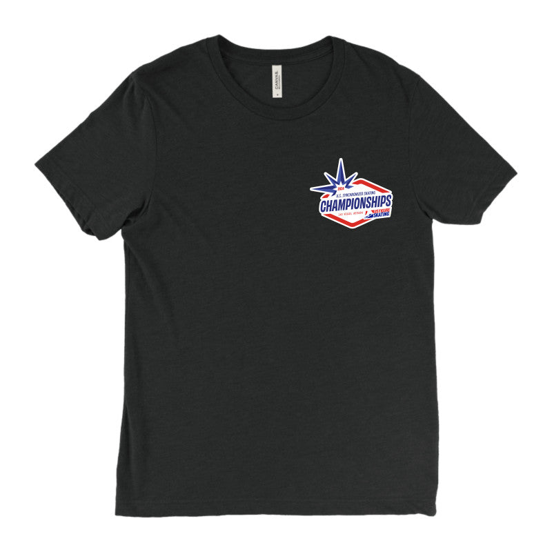 2024 U.S. Synchronized Skating Championships Triblend T-shirt - U.S. Figure Skating