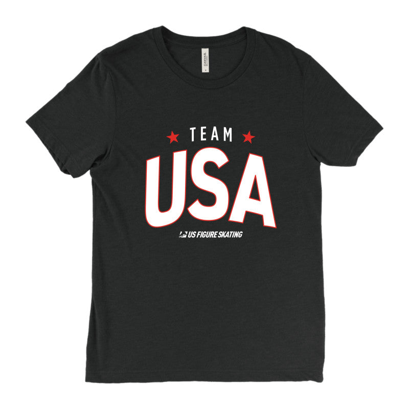 Team USA, Bella + Canvas Unisex Triblend T-shirt