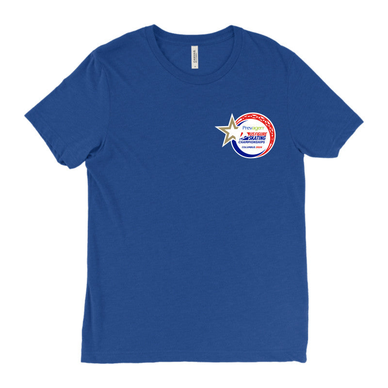 2024 Prevagen U.S. Figure Skating Championships  Unisex Triblend T-shirt - U.S. Figure Skating