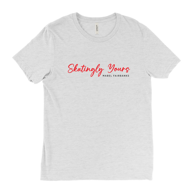 Mabel Fairbanks Skatingly Yours Triblend T-shirt - U.S. Figure Skating
