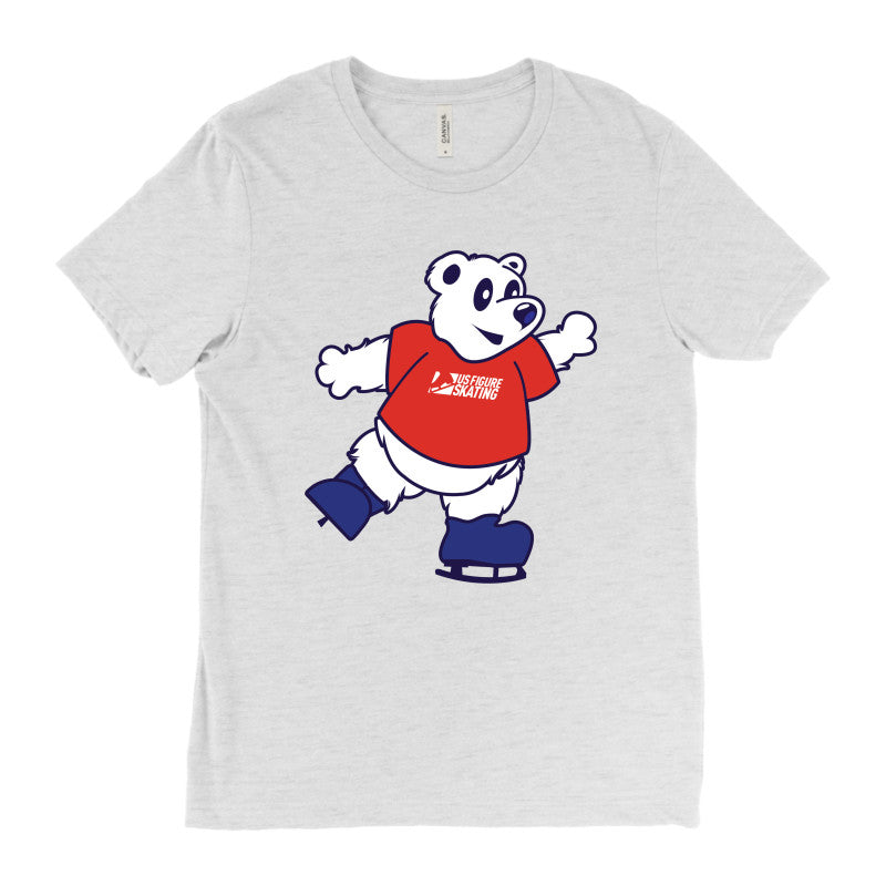 Snowplow Sam Triblend T-shirt - U.S. Figure Skating