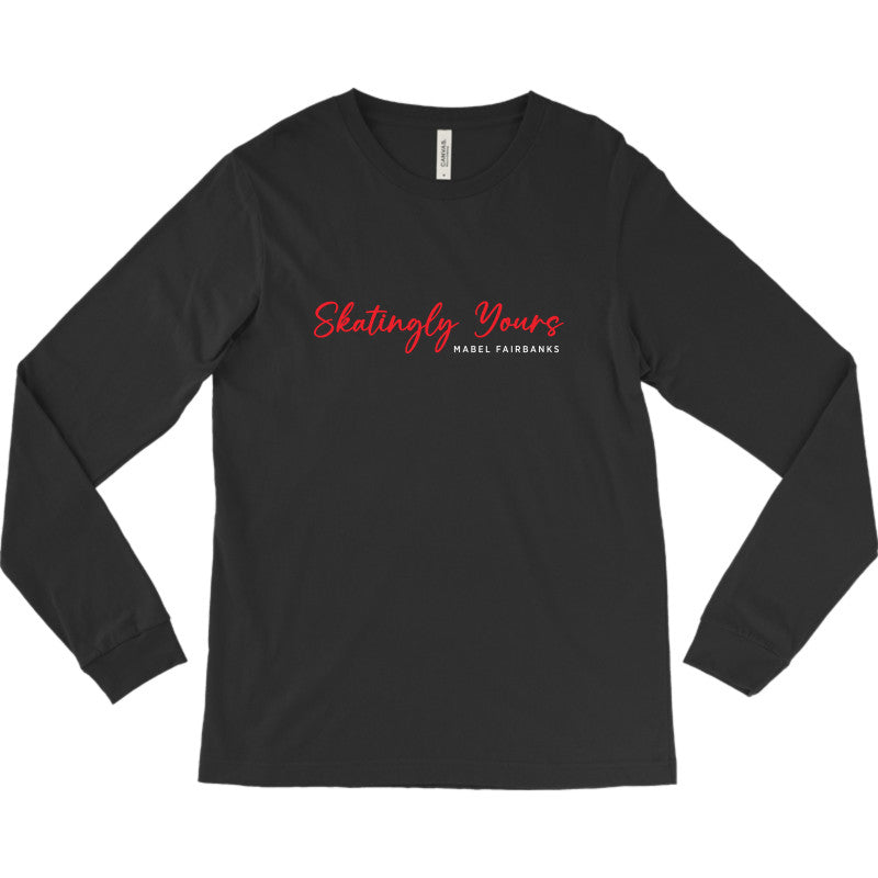 Mabel Fairbanks Skatingly Yours Jersey Long-Sleeve T-shirt - U.S. Figure Skating