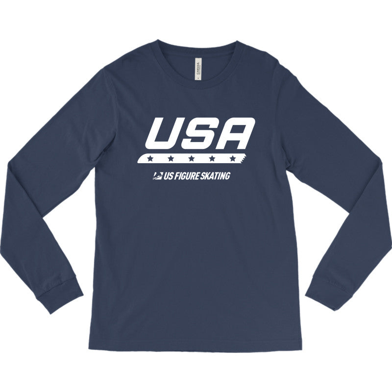 USA Long-Sleeve T-shirt - U.S. Figure Skating