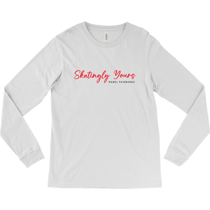 Mabel Fairbanks Skatingly Yours Jersey Long-Sleeve T-shirt - U.S. Figure Skating