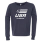 USA Stars & Blades Youth Jersey Long Sleeve Tee - U.S. Figure Skating