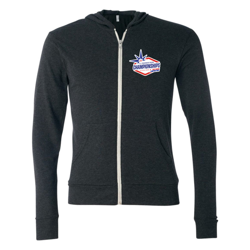 2024 U.S. Synchronized Skating Championships Full-Zip Lightweight Hoodie - U.S. Figure Skating