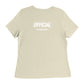 Official, Women's Relaxed Jersey Tee