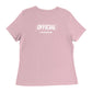 Official, Women's Relaxed Jersey Tee