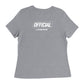 Official, Women's Relaxed Jersey Tee