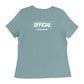 Official, Women's Relaxed Jersey Tee
