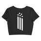 Stars & Blades Ladies' Crop T-Shirt - U.S. Figure Skating