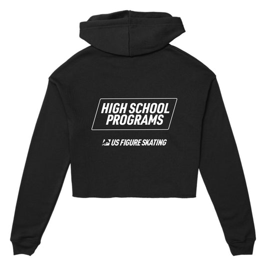 High School Programs, Bella + Canvas Women's Cropped Fleece Hoodie