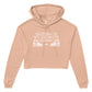 Skating is My Favorite Season, Women's Cropped Fleece Hoodie