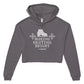 Making Skating Bright, Women's Cropped Fleece Hoodie